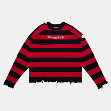 Load image into Gallery viewer, Red Wasted Sweater
